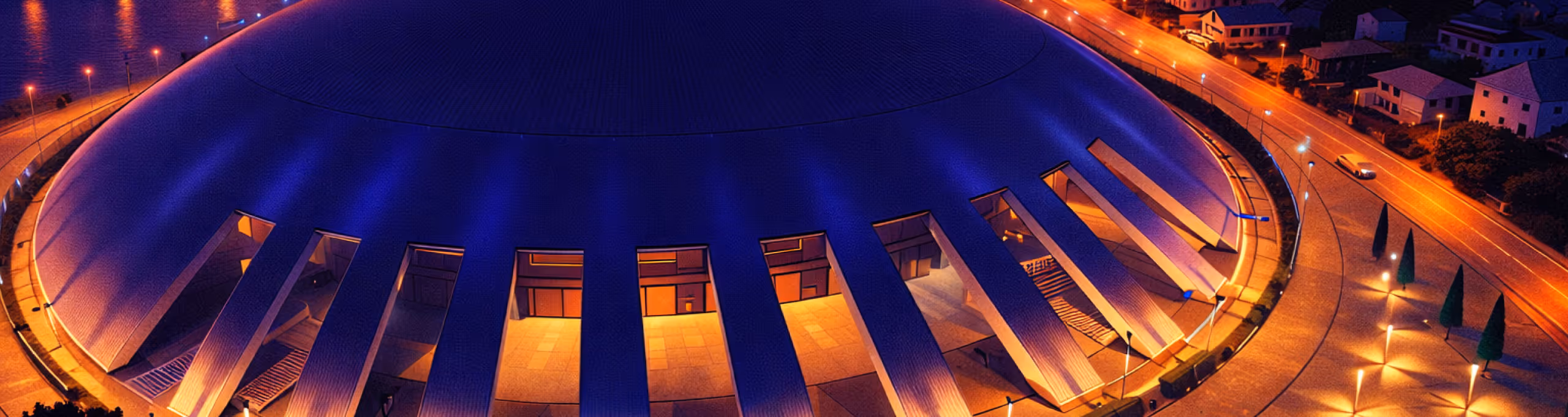 Krešimir Ćosić Hall at Višnjik Sports Center in Zadar, Croatia