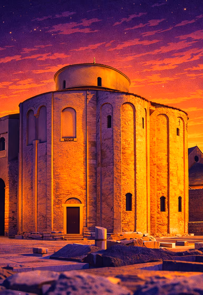 Church of St. Donatus in Zadar, Croatia